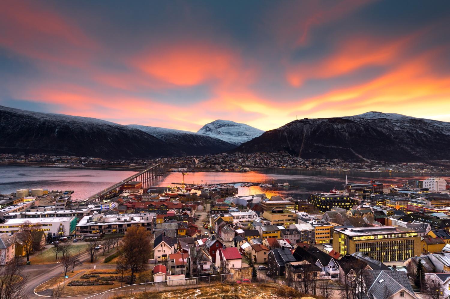 Leilighet Med Fantastisk Utsikt. Tromsø Dış mekan fotoğraf